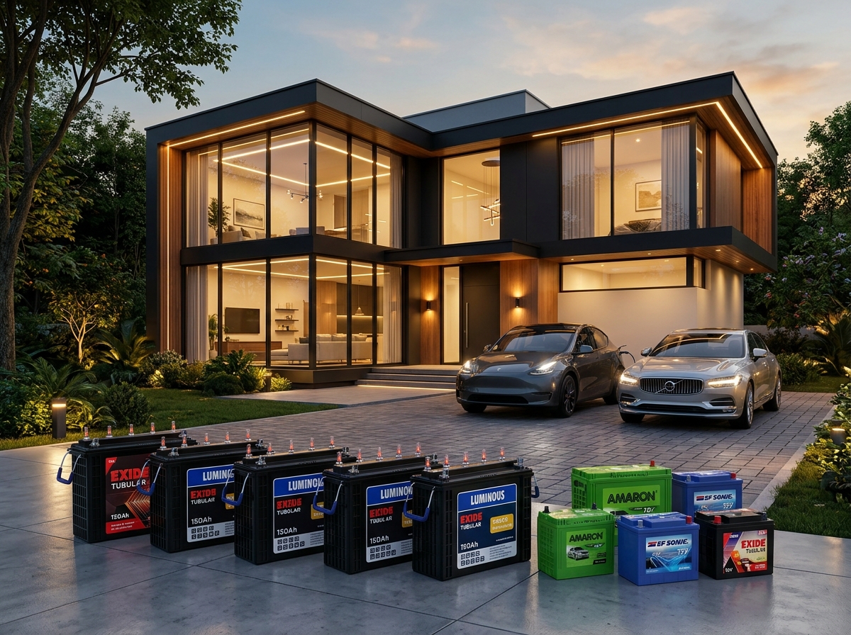 Battery Mantra multi-brand car and inverter battery store