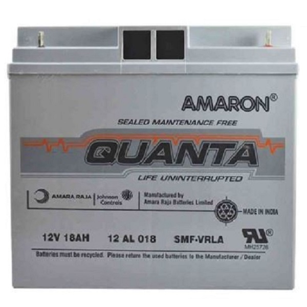 Amaron Quanta 18AH SMF UPS Battery | 12AL018