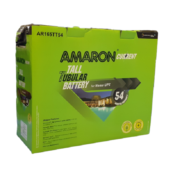 Amaron Current AR165TT54 165Ah Tall Tubular Inverter Battery