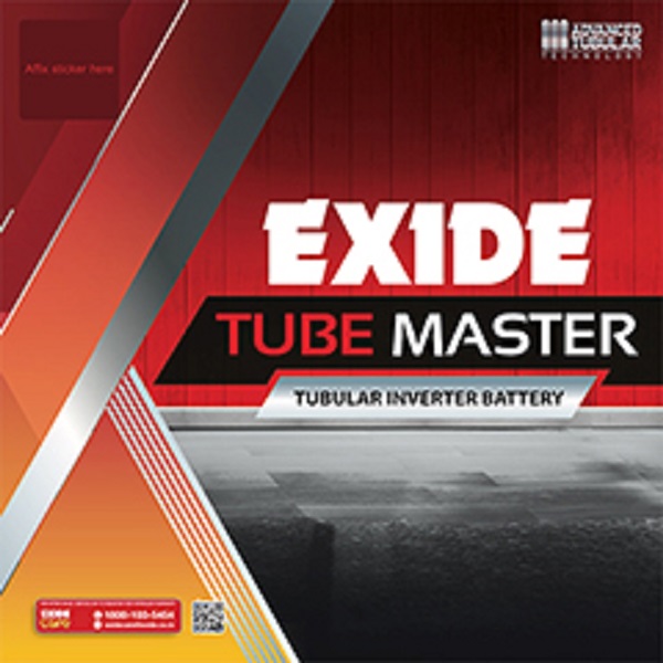 Exide Tube Master TMTT1500 150AH Tall Tubular Inverter Battery