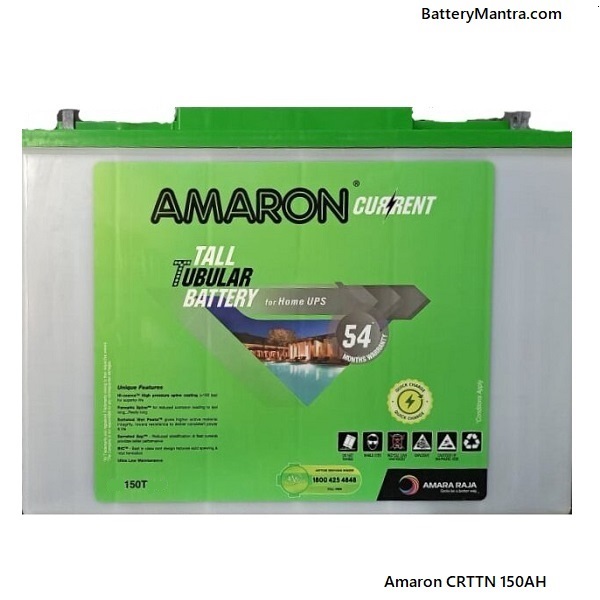 AMARON CURRENT AR200TT54 200AH TALL TUBULAR INVERTER BATTERY
