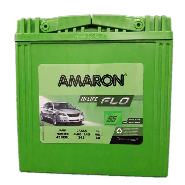 Amaron FLO 42B20L Car Battery (35Ah)