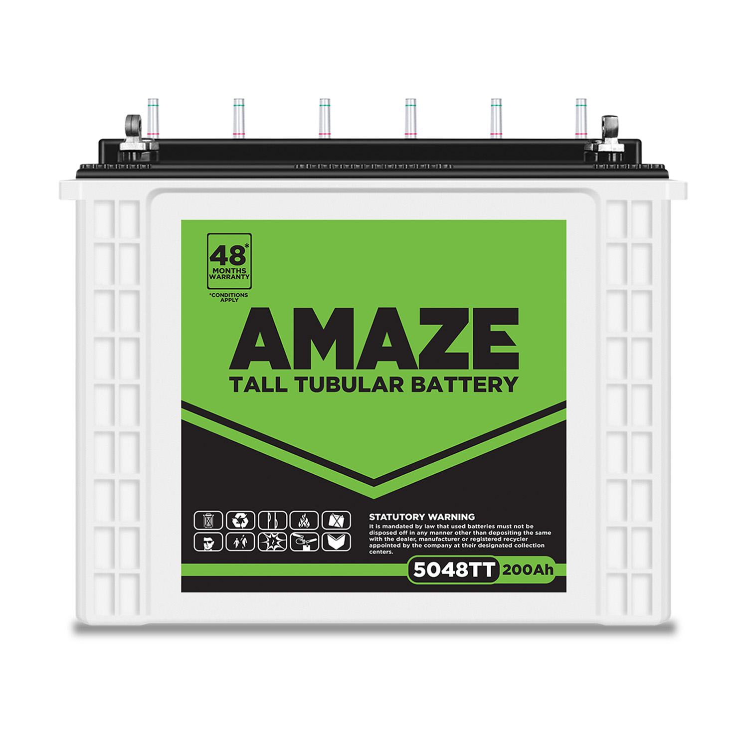 Amaze 5048TT 200Ah Tall Tubular  Battery