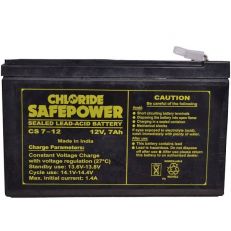 Exide Safe Power12v 7Ah Sealed Maintenance Free - UPS Battery