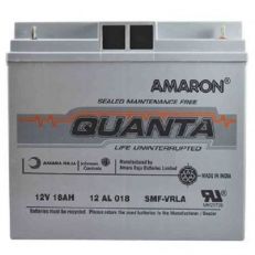 Amaron Quanta 18AH SMF UPS Battery | 12AL018