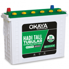 Okaya OPHT23036 200Ah Tall Tubular inverter Battery